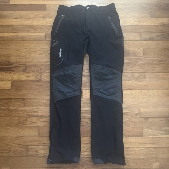 Columbia Other - Columbia Pants Mens Black Titanium Insualted Outdoor Snow Omni Heat 34x32